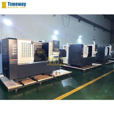 7.5 kw メインモーターパワー 高精度斜面床工業用CNCターネス