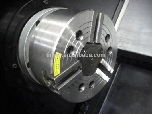 ツインスピンドル FANUC 斜面床 12 ツールのポストステーションを持つ AK-25 CNC トートン