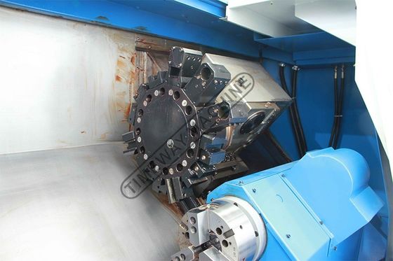 AK-25DS ダブル スピンドル CNC ターンマシン 重作業加工のための完璧な選択