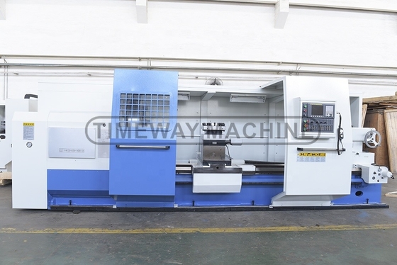 320 r.p.m マックス スピンドル速度 統合型 フラットベッド CNC ターネス メタルターニングマシン