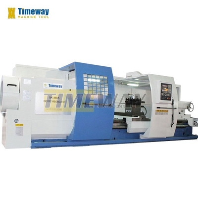 重用CNC水平パイプスレッドリングターニングマシン 最大パイプ直径340mm