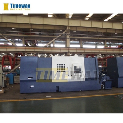 マックス スピンドル速さ 2000 r.p.m 4 軸水平 CNC  lathes 大量生産に理想的