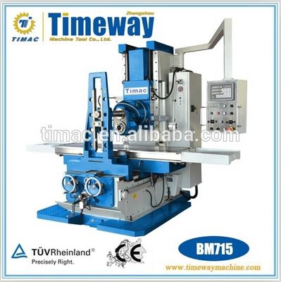 7300KG 重量 ベッド型垂直フレッシングマシン 重作業加工性能
