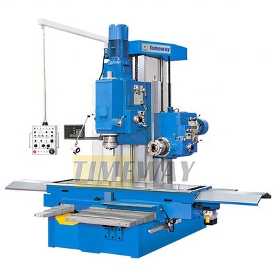 2400mm x 650mm 作業台サイズ ベッド型 単スペンドル Boring and Milling Machine