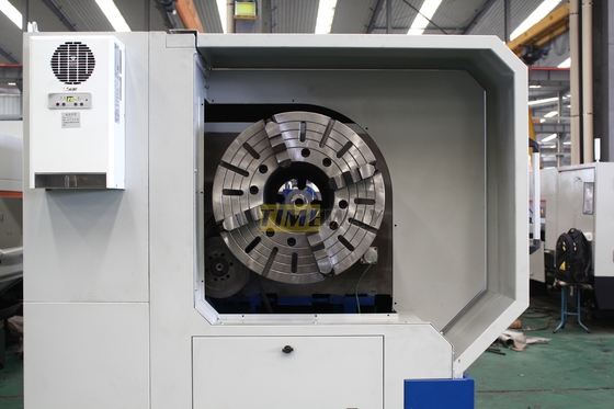 QK-255F シリーズ CNC オイルカントリー ローテルパイプスレッド加工センター 420mm X 軸移動
