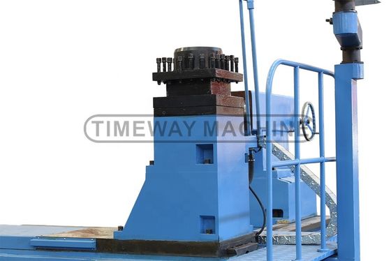 重用CNC回転自動フラットベッド金属水平回転機 ツインスピンドル