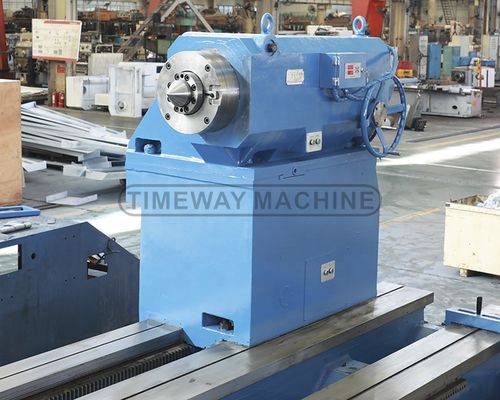 重用CNC回転自動フラットベッド金属水平回転機 ツインスピンドル