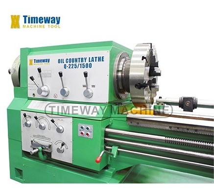 11kW スピンドルモーターパワー 1350/2850mm Z軸移動 Q-225 パイプスレッドリングラートンマシン