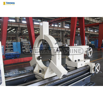 生産中の最大回転長さ2800mmの水平重量回転機