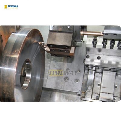 高精度金属生産のための250mmZ軸移動斜床回転床 CNC機械