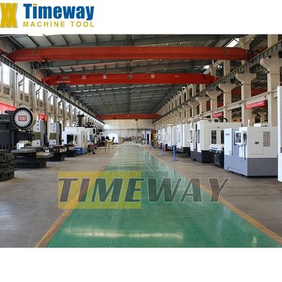 高精度金属生産のための250mmZ軸移動斜床回転床 CNC機械