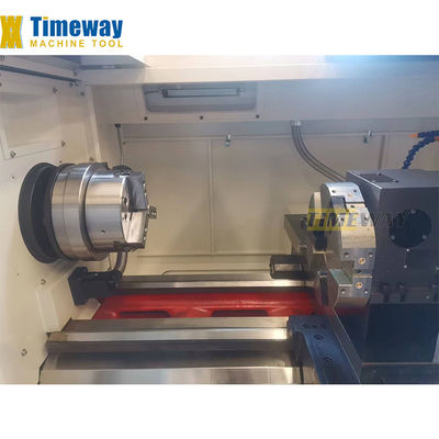 エジプトのフラットベッド先端技術を持つミニCNCターン 7.5/10 kW スピンドルモーターパワー