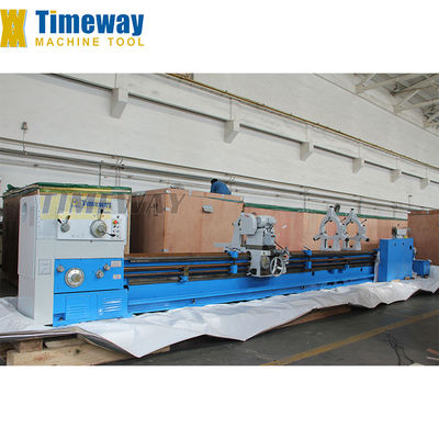 1100mm ベッド幅 高生産性の鉄鋼加工のための従来の金属手動 lathes