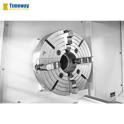 マックス.回転長 mm 1000 CNC フラットベッドラートン CK-400 機械加工のための先進技術