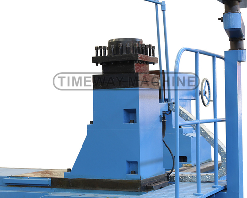 15000 KG 重量 850 mm 移動 X 軸を持つ CNC 重作業水平回し