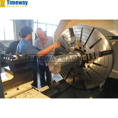 AL-1000B 重用水平回転機 普通のCNC回転機 130mm スピンドルボア