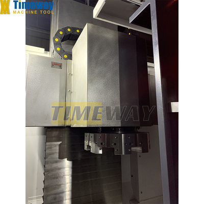 精度と効率を組み合わせたVTC800金属加工用の垂直 CNC ターン