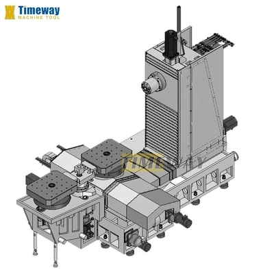 金属加工 630x630mm テーブルサイズのCNC水平加工センター オンライン