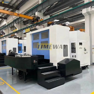 建設工事のためのCNC水平フレーシングセンター スピンドルモーターパワー kW 15/185