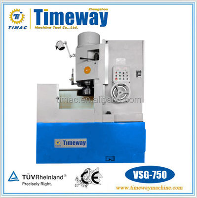 機械修理工場用 垂直型 スピンドルと丸いテーブル表面の磨き機