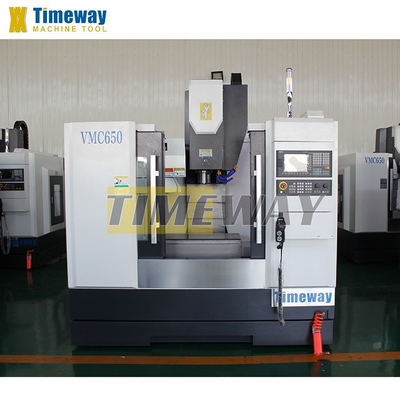420x800mm 作業台 サイズ Vmc650 3 軸 Cnc 垂直加工センター 金属磨削