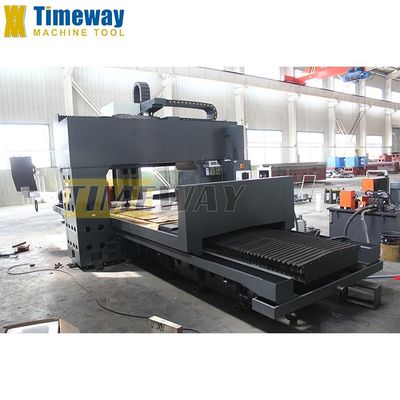 標準的なCNC高精度ガントリー表面磨き機 6000mmテーブル移動