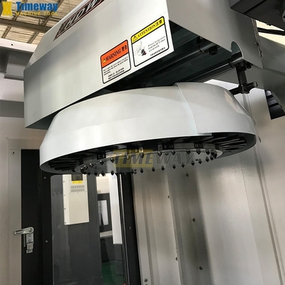 GSKコントローラと450mm垂直移動装置を備えた鋼鉄生産垂直加工センター