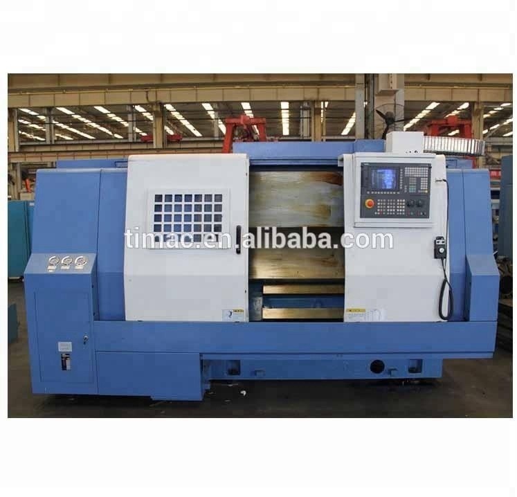 ツインスピンドル FANUC 斜面床 12 ツールのポストステーションを持つ AK-25 CNC トートン