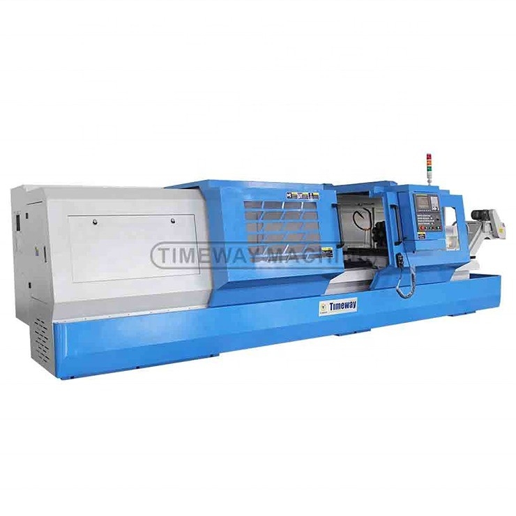800mm ベッド幅 フラットベッド CNC ターンマシン 完全な機能とマックス. 520mm スイング