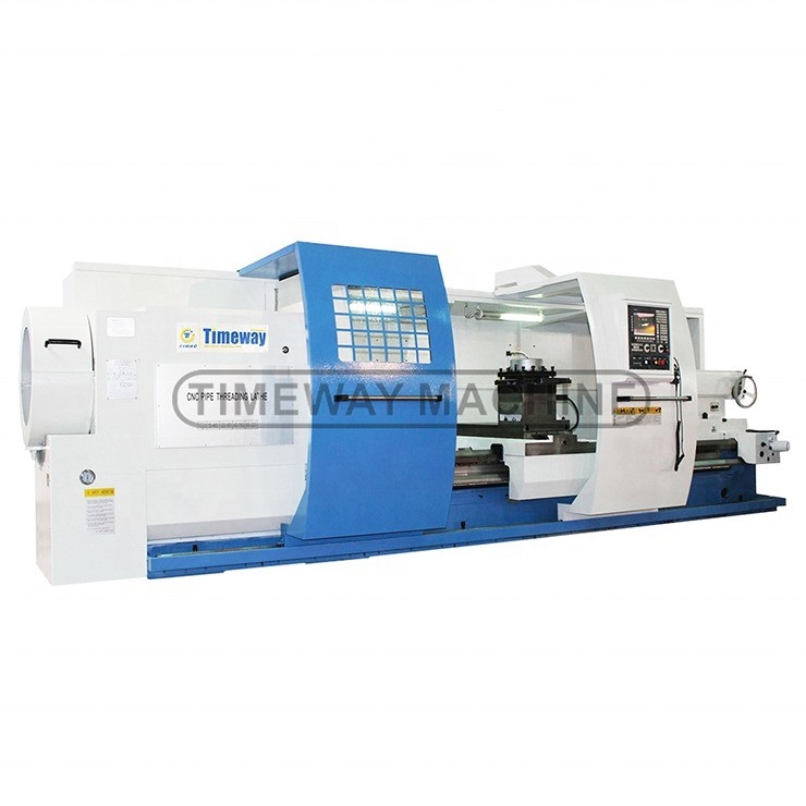 755mm ベッド幅スレッドタイプ スピンドルノース パイプスレッドリング用 CNC オイルカントリーターン