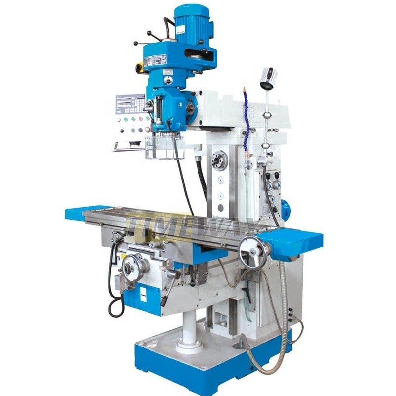 1000mm テーブル移動 マニュアルターレットフレーシングマシン スピンドル速度範囲 65-4660 rpm