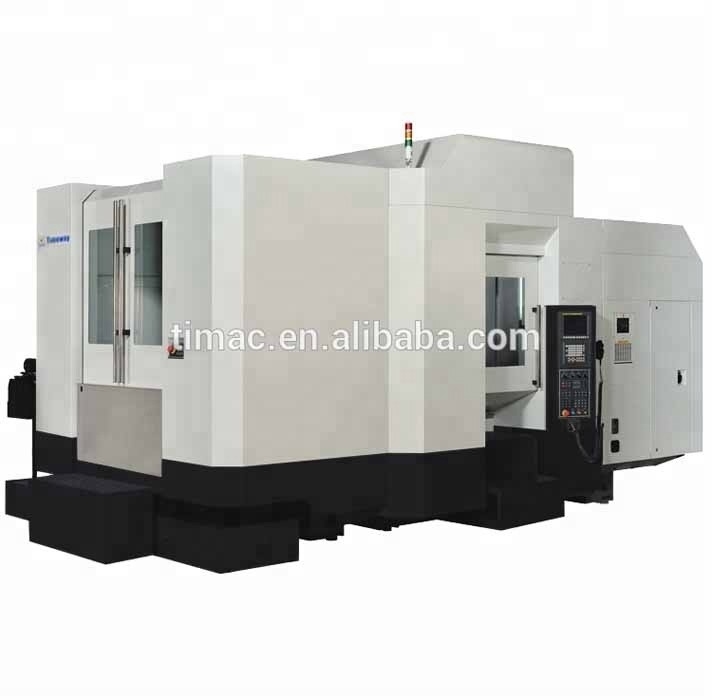 交換テーブルCNC水平掘削機械センター 500 6000 r.p.m スピンドル速度