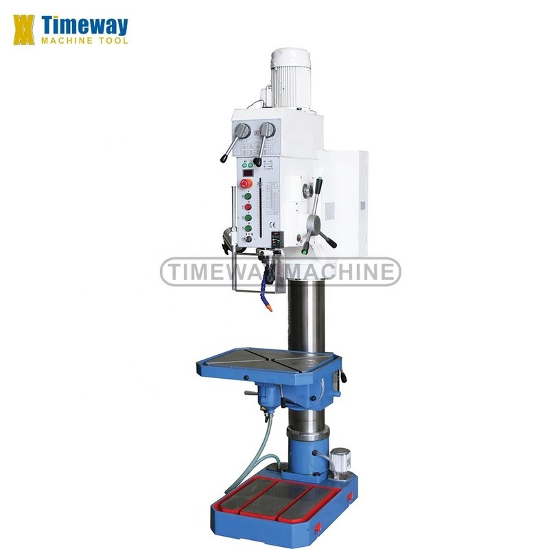 50mm ギアヘッド 脚台ドリラー スピンドル フィード範囲 0.1-0.4 r/min 12 スピードステップ