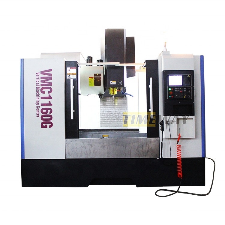 GSK/Fanuc/シエメンズ コントロール 3 軸垂直加工センター 1100mm X テーブル移動